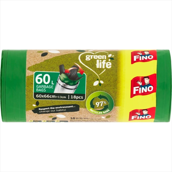 FINO KESE ZA SMECE 60L 18/1 GREEN