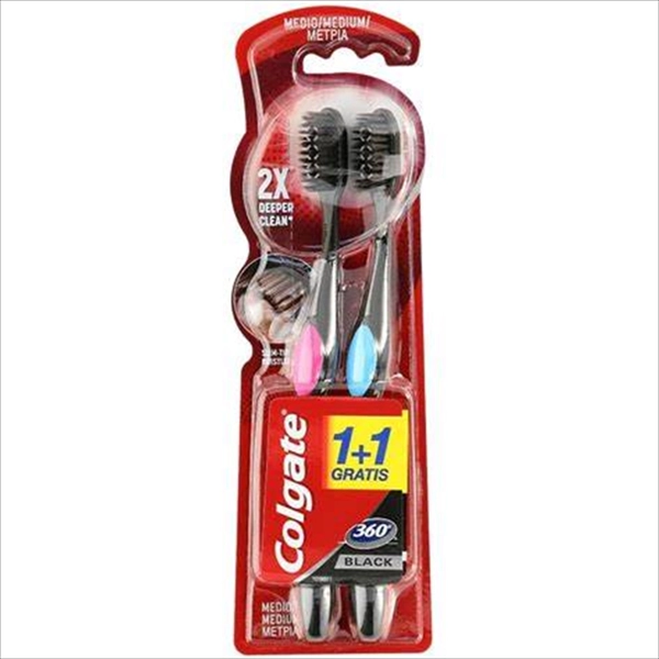 COLGATE CETKICA TB 360 BLACK 1+1
