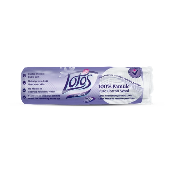 LOTOS PAMUČNE BLAZNICE 70KOM