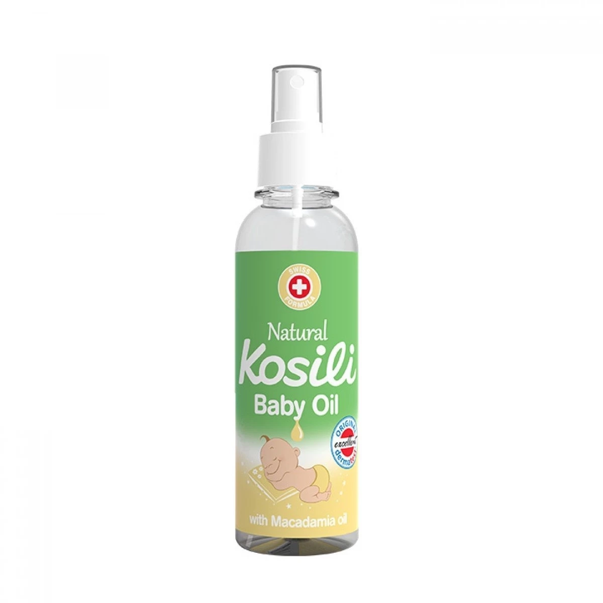 KOSILI ULJE ZA BEBE NATURAL ZELENO PUMPICA 200ML