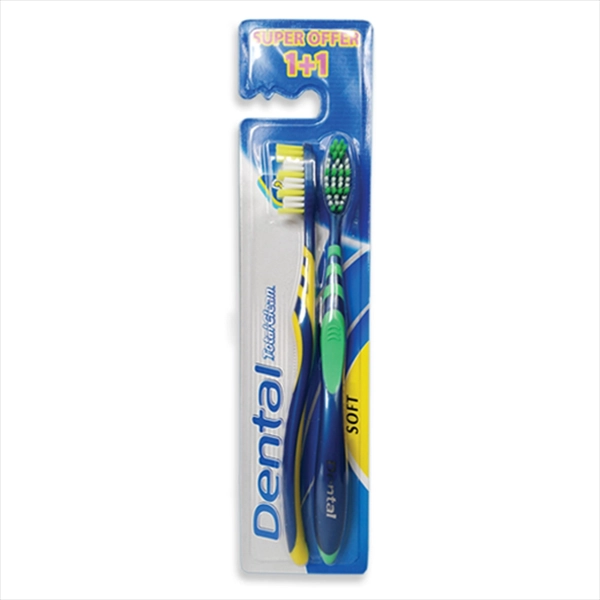 DENTAL ČETKICA ZA ZUBE TOTAL CLEAN SOFT 2KOM