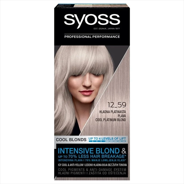 SYOSS BOJA ZA KOSU 12-59 HLADNA PLATINASTA PLAVA