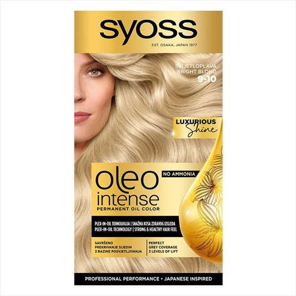 SYOSS OLEO INTENSE BOJA ZA KOSU 9-10 SVETLO PLAVA