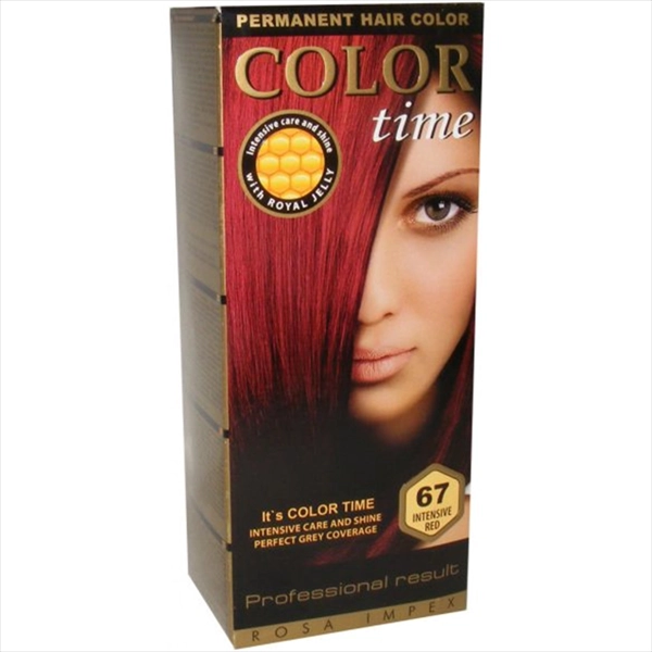 COLOR TIME BOJA ZA KOSU 67 INTENZIVNA CRVENA