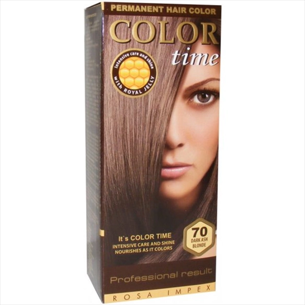 COLOR TIME BOJA ZA KOSU 70 TAMNO PEPELJASTO PLAVA