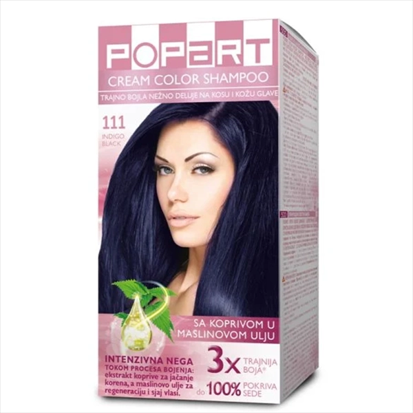 STILL POPART KOLOR ŠAMPON ZA KOSU 111 INDIGO CRNA