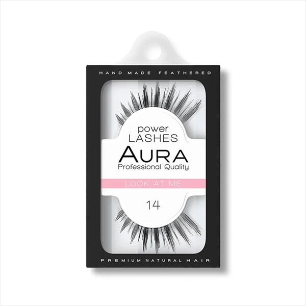 AURA VEŠTAČKE TREPAVICE POWER LASHES 14 LOOK AT ME