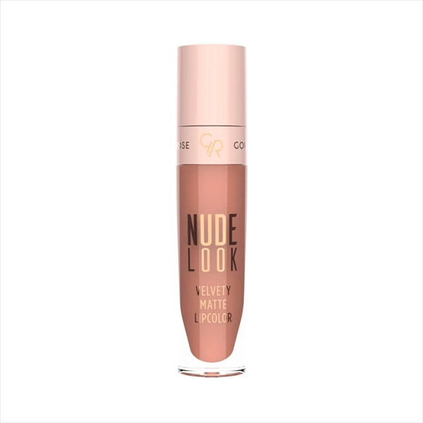 GOLDEN ROSE MAT TEČNI RUŽ ZA USNE NUDE LOOK VELVETY MATTE LIPCOLOR 002