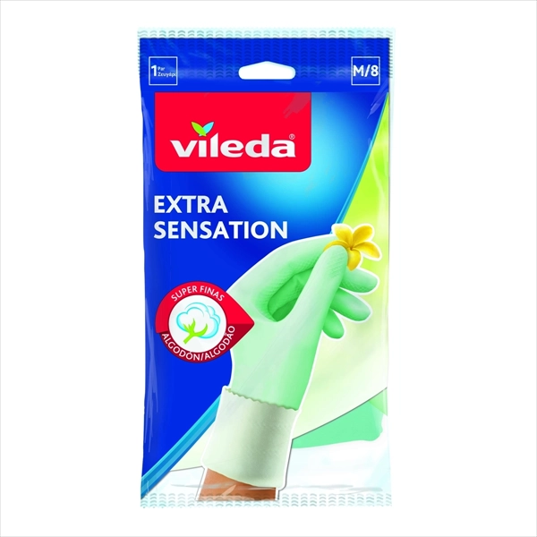 VILEDA RUKAVICE EXTRA SENSATION M