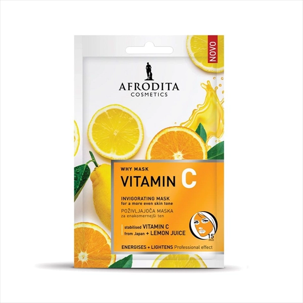 AFRODITA MASKA ZA LICE WHY VITAMIN C 2X6ML