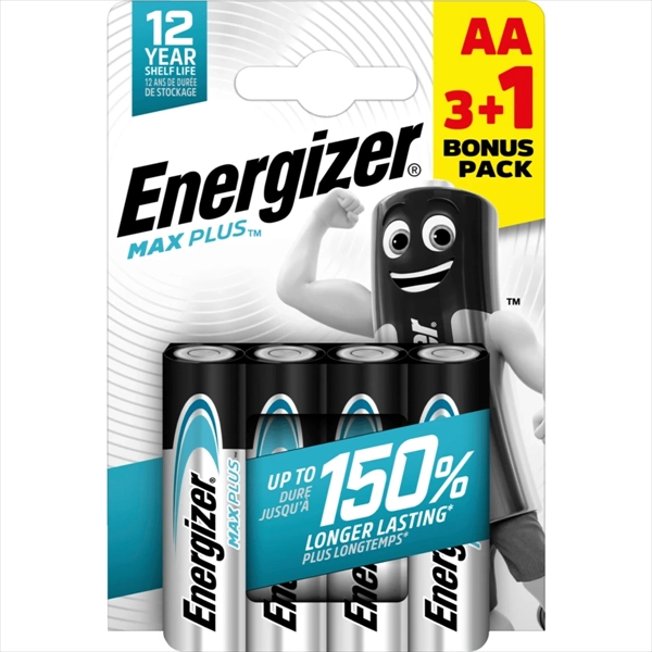 ENERGIZER MAX PLUS AA 4/1