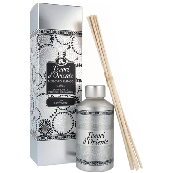 TESORI D' ORIENTE MIRISNI STAPIĆI WHITE MUSK 200ML