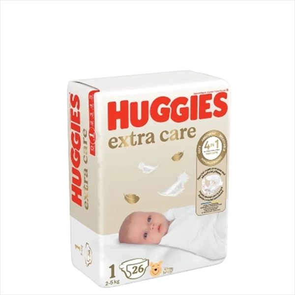 HUGGIES PELENE 1 2-5KG 26/1