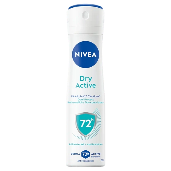 NIVEA DEO SPREJ DRY ACTIVE WOMEN 150ML