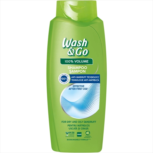 WASH&GO ANTI-DANDRUFF 675ML