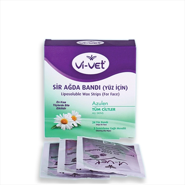VI-VET TRAKE ZA DEPILACIJU LICA AZULEN
