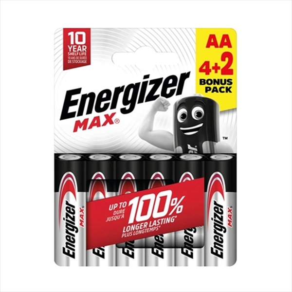 ENERGIZER MAX AA 4+2 (6 KOM)
