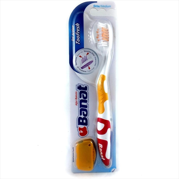 BANAT ČETKICA ZA ZUBE TRI ACTION TOOFRESH MEDIUM 1KOM