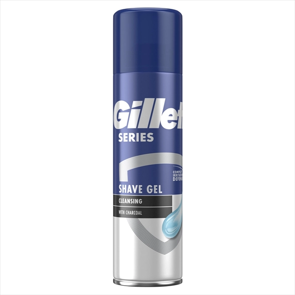 GILLETTE SERIES GEL ZA BRIJANJE CLEANSING CHARCOAL 200ML
