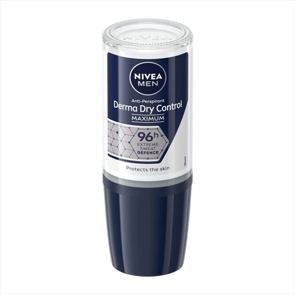 NIVEA MEN DEO ROLL-ON DERMA DRY CONTROL 50ML