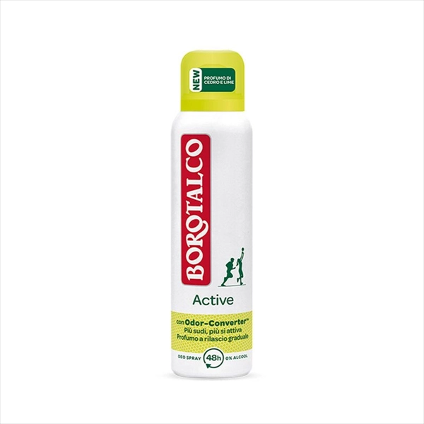 BOROTALCO DEO SPREJ ACTIVE CEDAR&LIME 150ML