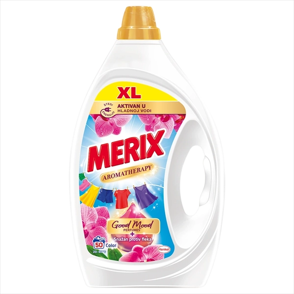 MERIX AROMATHERAPY TEČNI DETERDŽENT ZA VEŠ ORHIDEJA 50 PRANJA 2.25L