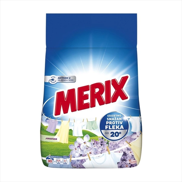 MERIX PRAŠKASTI DETERDŽENT ZA VEŠ JORGOVAN 30 PRANJA 2.25KG