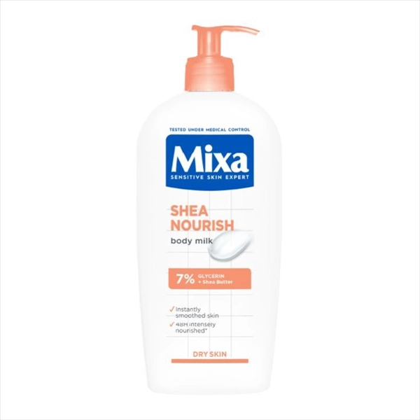 MIXA HRANLJIVO MLEKO ZA TELO ZA SUVU KOŽU INTENSE SHEA NOURISH 400ML