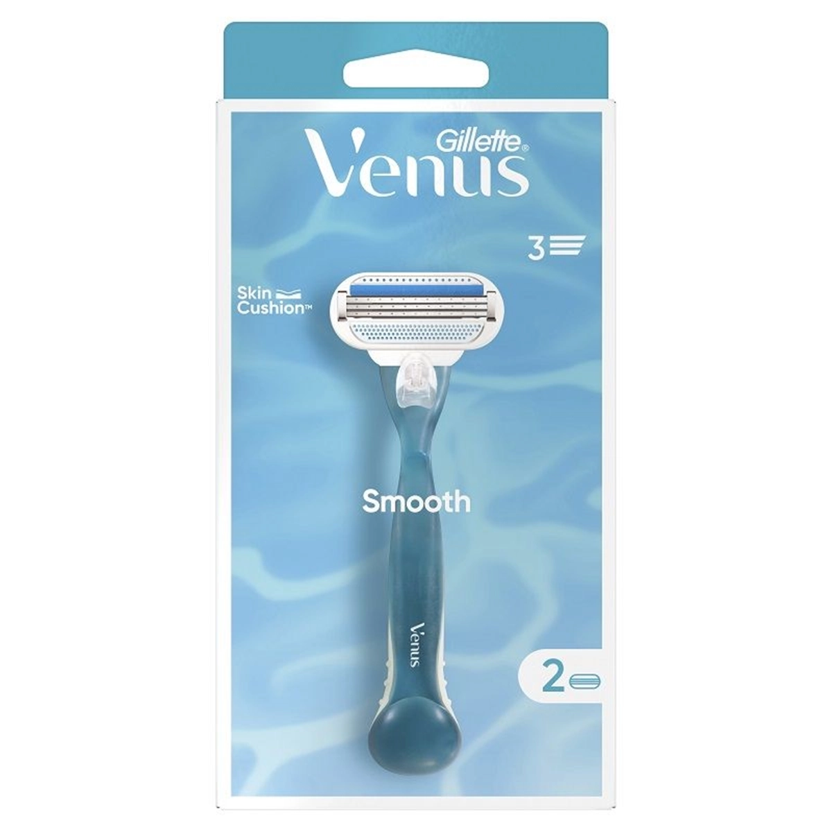 GILLETTE BRIJAČ VENUS SMOOTH DRŠKA + 2 DOPUNE