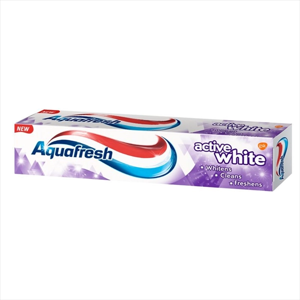 AQUAFRESH PASTA ZA ZUBE ACTIVE WHITE 125ML
