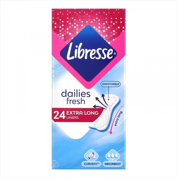 LIBRESSE DNEVNI HIGIJENSKI ULOŠCI EXTRA LONG 24KOM