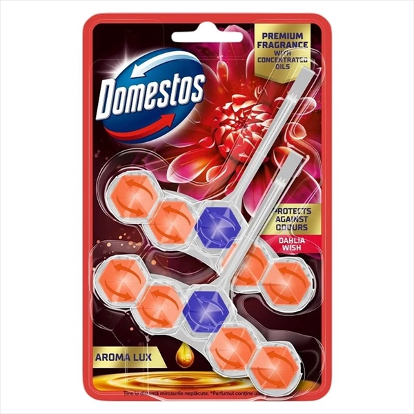 DOMESTOS WC OSVEŽIVAČ AROMA LUX DAHLIA WISH 2KOM