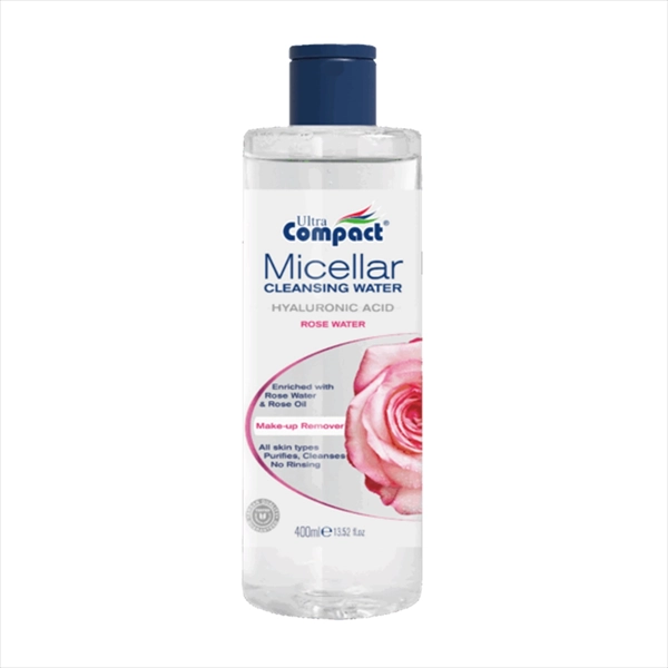 ULTRA COMPACT MICELARNA VODA ROSE WATER 400ML