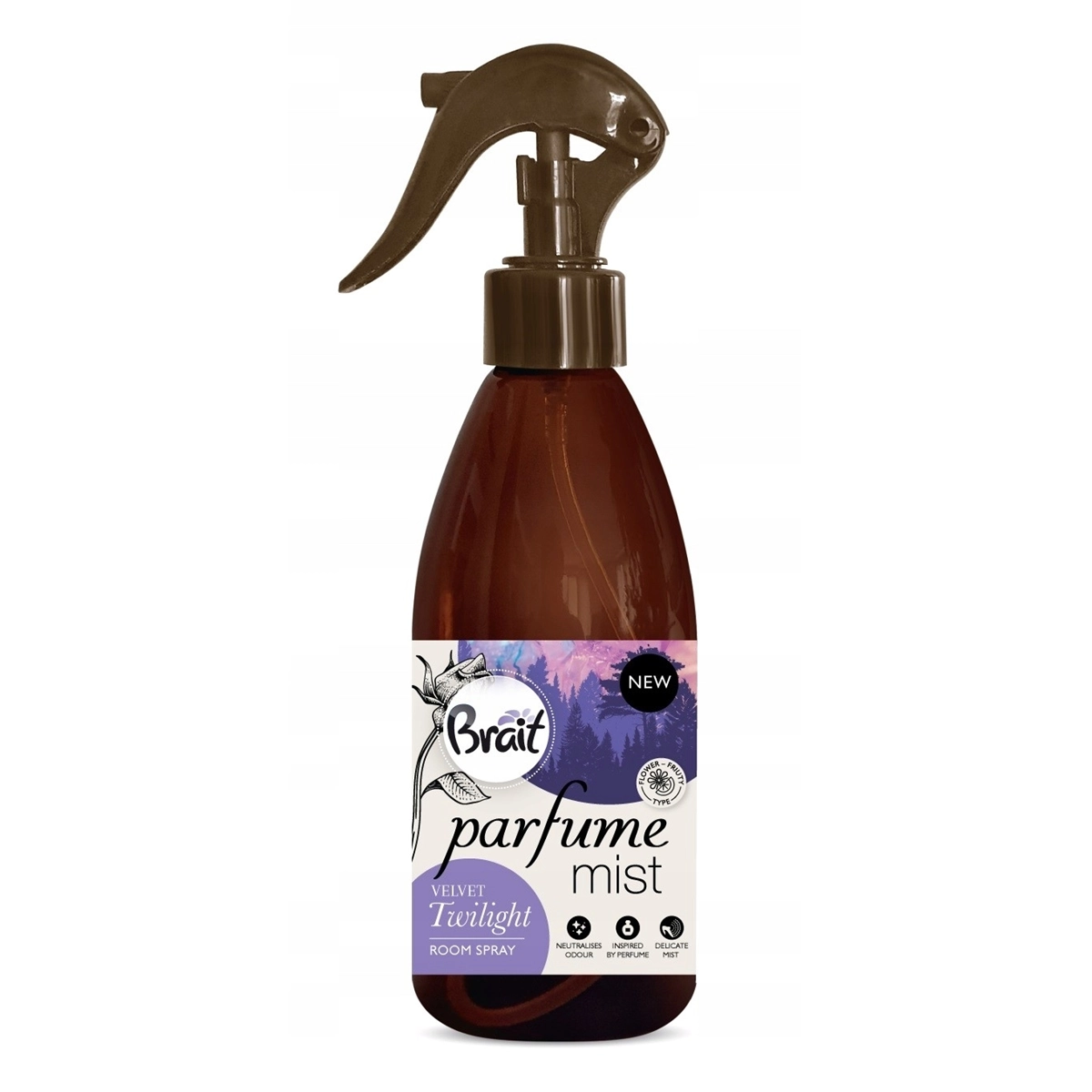 BRAIT OSVEŽIVAČ PROSTORA SPREJ PARFUME MIST VELVET TWILIGHT 325ML