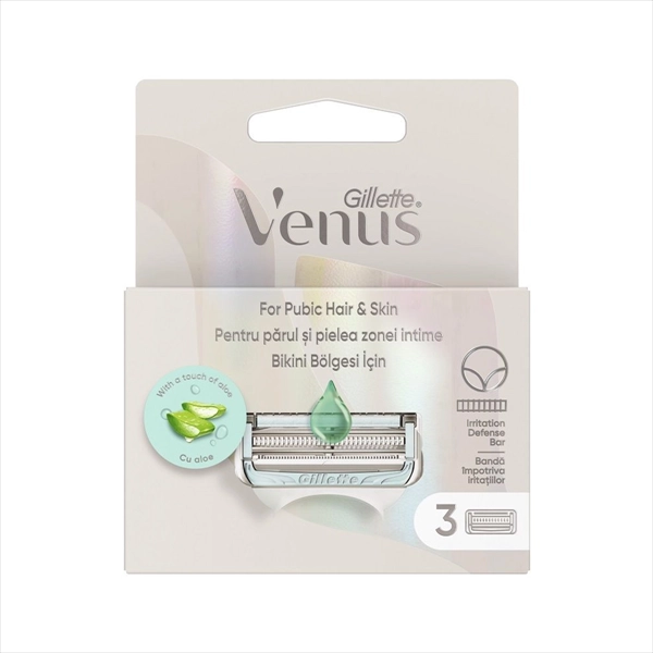 GILLETTE DOPUNA ZA BRIJAČ ZA INTIMNU ZONU VENUS ALOE VERA 3KOM