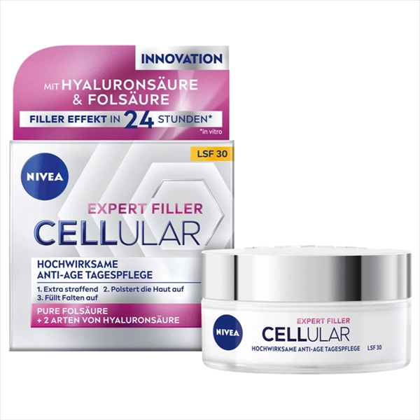 NIVEA DNEVNA KREMA ZA LICE CELLULAR EXPERT FILLER ANTI-AGE SPF30 50ML