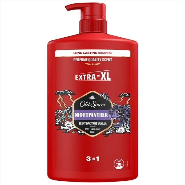 OLD SPICE GEL ZA TUŠIRANJE NIGHTPANTHER 3U1 PUMPICA 1L