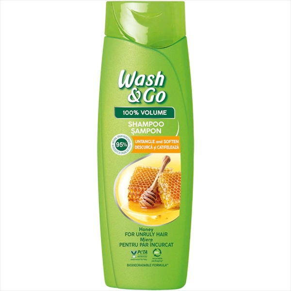 WASH&GO SAMPON ZA KOSU HONEY 360ML