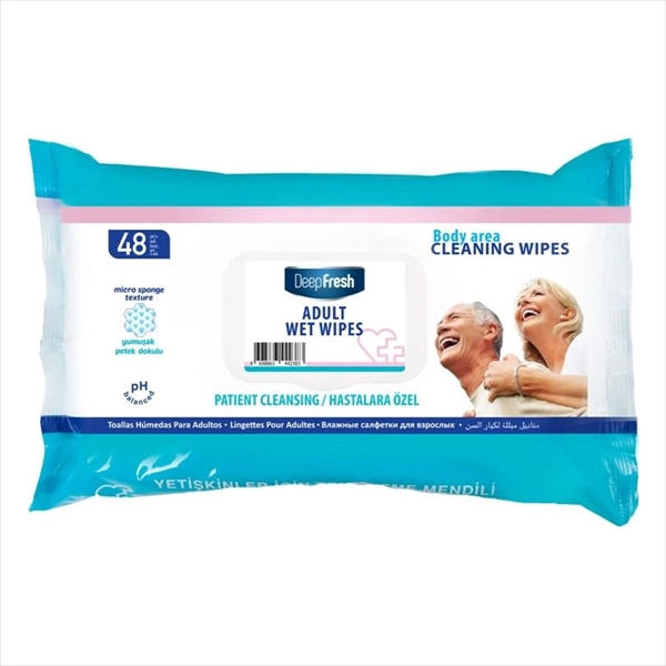 DEEP FRESH VLAŽNE MARAMICE ZA ODRASLE 48KOM
