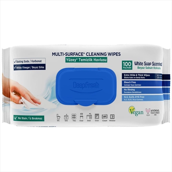 DEEP FRESH UNIVERZAL VLAZNE MARAMICE WHITE SOAP 100/1