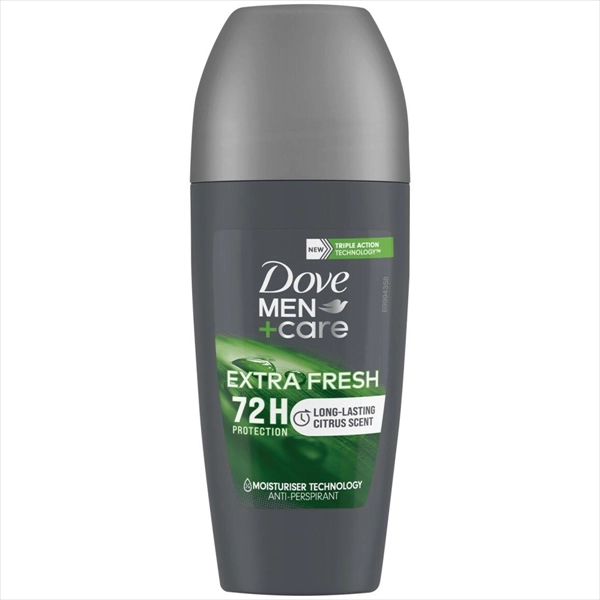 DOVE DEO ROLL ON 50ML EXTRA FRESH FOR MEN