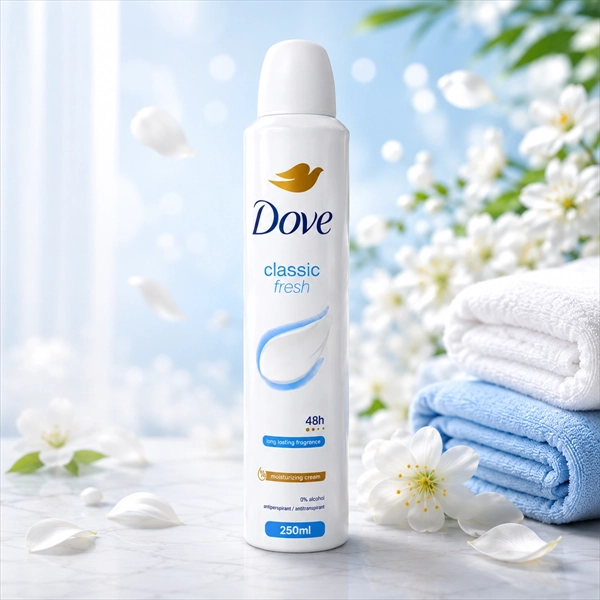 DOVE DEO CLASSIC FRESH W 250ML