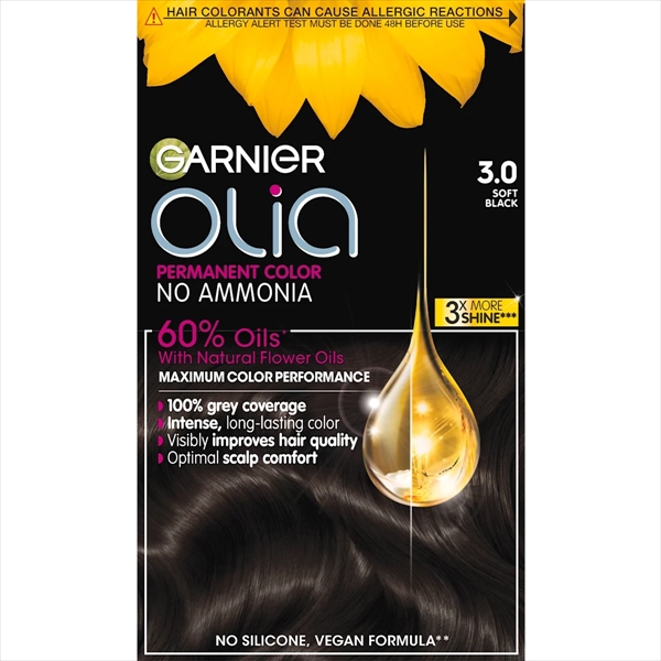 GARNIER OLIA BOJA ZA KOSU 3.00 SOFT BLACK