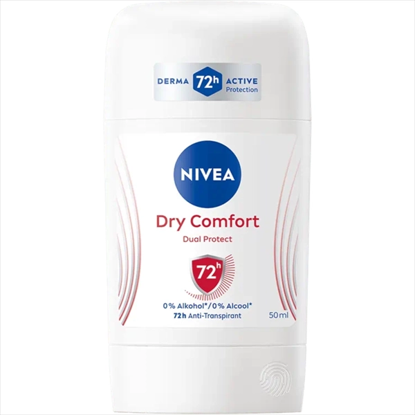 NIVEA DEO STICK 50ML DRY COMFORT (W)