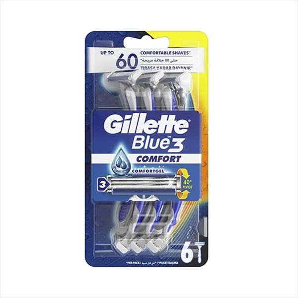 GILLETTE BLUE 3 COMFORT 6/1