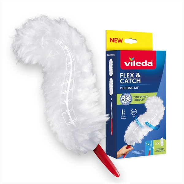 VILEDA FLEX AND CATCH SET KRATKA DRSKA+2 DOPUNE